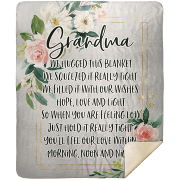 Grandma Sherpa Blanket