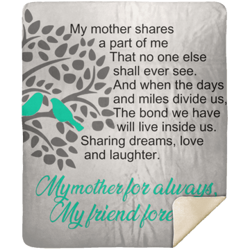 Mother's Day Blanket - My Mother Blanket 50x60 - forallmylove39