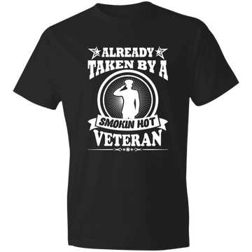 Smokin Hot Veteran Men's Lightweight T-Shirt 4.5 oz