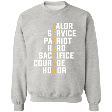Veteran Men's Crew Neck Sweatshirt