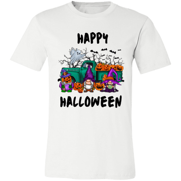 Happy Halloween Ladies Jersey Short-Sleeve T-Shirt