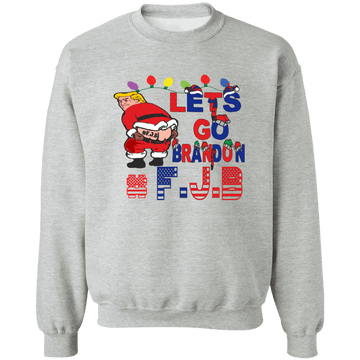 Let's Go Brandon Crewneck Pullover Sweatshirt