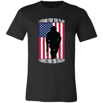 Stand for Flag Ladies Jersey Short-Sleeve T-Shirt