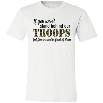 Stand In Front Of Them Ladies Jersey Short-Sleeve T-Shirt