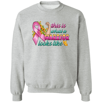 This is a Warrior Unisex Crewneck Pullover Sweatshirt