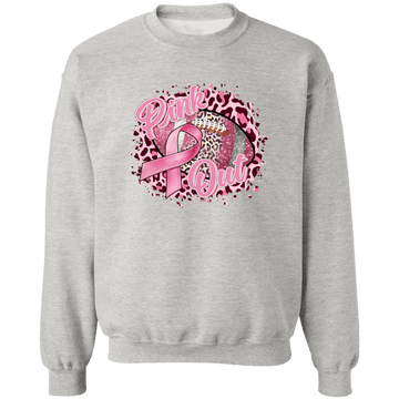 Pink Out Unisex Crewneck Pullover Sweatshirt
