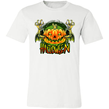 Evil Pumpkin Ladies Jersey Short-Sleeve T-Shirt