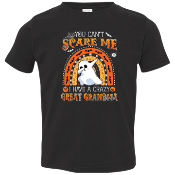 You Can't Scare Me Toddler Jersey T-Shirt