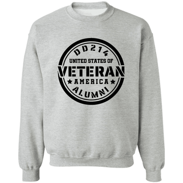 DD214 Ladies Crewneck Pullover Sweatshirt