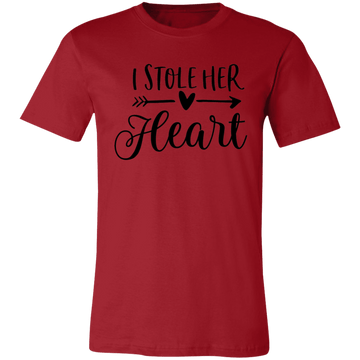 I Stole Her Heart Unisex Jersey Short-Sleeve T-Shirt