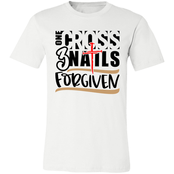 1 Cross 3 Nails... Short-Sleeve T-Shirt