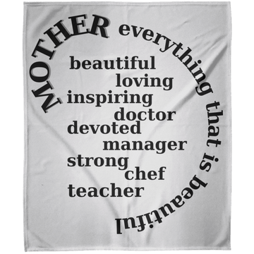 Mother Fleece Blanket