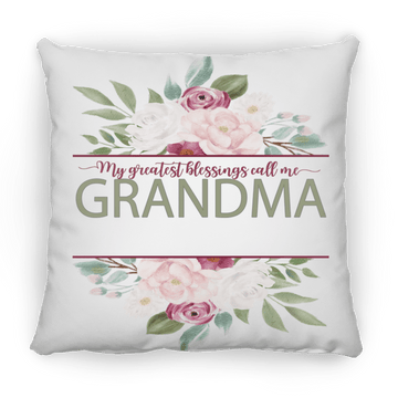 Grnadma Medium Square Pillow