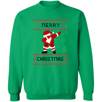 Santa Dap Crewneck Pullover Sweatshirt
