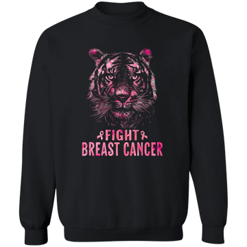 Fight Breast Cancer Unisex Crewneck Pullover Sweatshirt