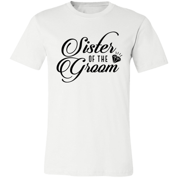 SISTER OF GROOM Unisex Jersey Short-Sleeve T-Shirt