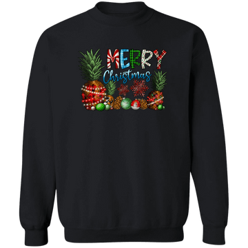 Merry Christmas Crewneck Pullover Sweatshirt