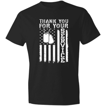 Thank You Men's Lightweight T-Shirt 4.5 oz