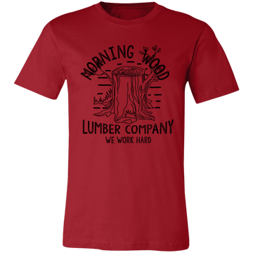 Morning wood Unisex Jersey Short-Sleeve T-Shirt