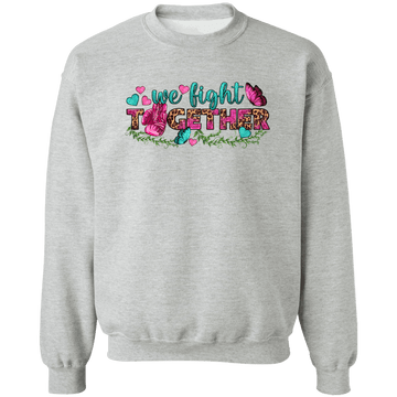 We fight Together Union Crewneck Pullover Sweatshirt