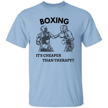 Boxer Cheaper Than Therapy T-Shirt