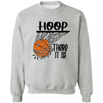 Hoop There It Is Crewneck Pullover Sweatshirt