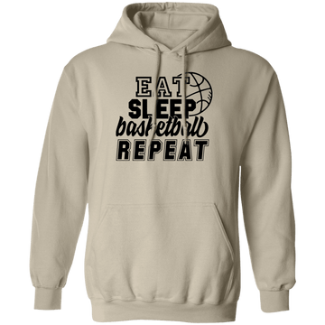 Eat Sleep Basketball ...Pullover Hoodie