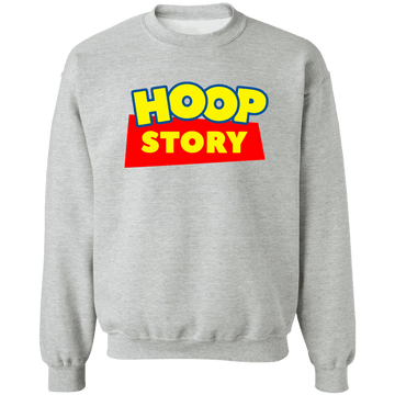 Hoop Story Crewneck Pullover Sweatshirt