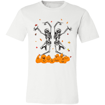 Dancing Skeletons Ladies Jersey Short-Sleeve T-Shirt