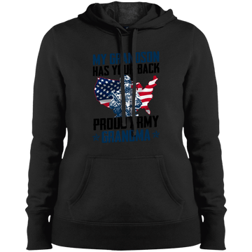Proud Army Grandma Ladies' Pullover Hooded Sweatshirt