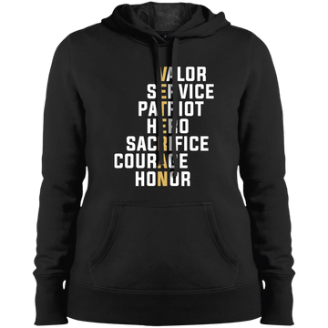 Veteran Ladies' Pullover Hooded Sweatshirt