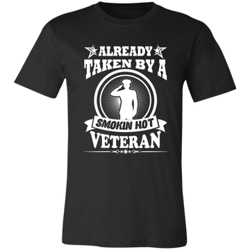Smoking Hot Veteran Ladies Jersey Short-Sleeve T-Shirt