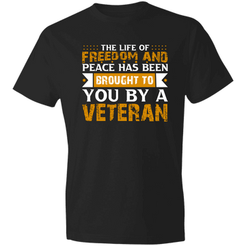 Life of Freedom Men's Lightweight T-Shirt 4.5 oz