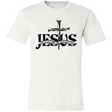 Jesus the way Unisex Jersey Short-Sleeve T-Shirt