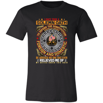 Solemn Oath Ladies Jersey Short-Sleeve T-Shirt