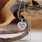 To Our Daughter Love Mom & Dad - Heart Pendant Necklace