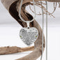 To My Daughter Love Mom - Heart Pendant Necklace