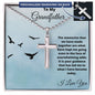 To My Grandfather-Personalized Cross Necklace