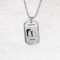 TO MY SON LOVE DAD- DOG TAG