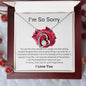 I'm So Sorry - Forever Love Necklace
