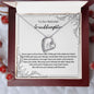 To Our Beloved Granddaughter - Forever Love Necklace