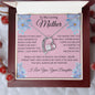 To My Loving Mother - Forever Love Necklace