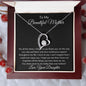 To My Beautiful Loving Mother - Forever Love Necklace