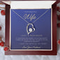 To My Beautiful Wife - Forever Love Necklace