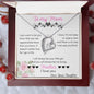 To My Mom Love Your Son - Forever Love Necklace