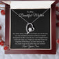 To My Beautiful Mother - Forever Love Necklace