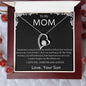 To My Mom - Forever Love Necklace