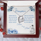 To My Daughter - Forever Love Necklace