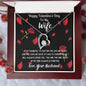 To My Wife Happy Valentine's Day - Forever Love Necklace