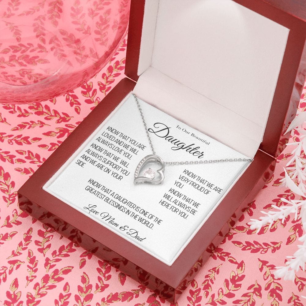 To our beautiful Daughter - Love Knot